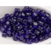 4x6mm Pellet Čehu stikla pērles Cobolt Blue 50gab.